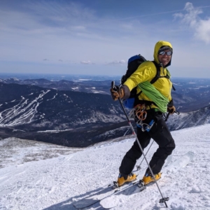 Ski-mo Mt. Washington, NH